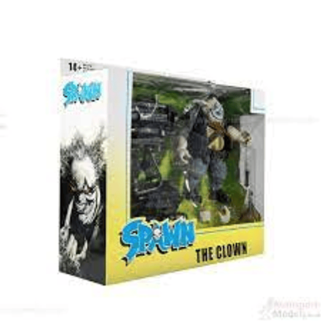 Figura Colección  Spawn The Clown Deluxe Fig Set
