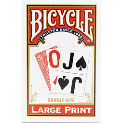  Bicycle Bridge Size Large Print Face Roja