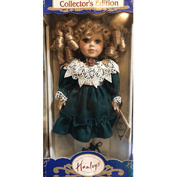 Figura de coleccion muñeca de porcelana "bisque doll" Jessica por Hamleys