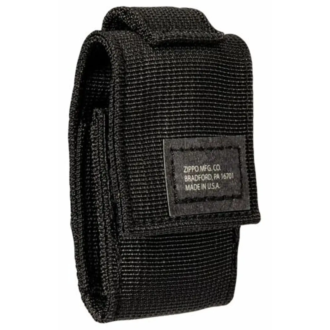  Estuche Zippo Nylon Negro Tactico 1