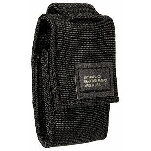  Estuche Zippo Nylon Negro Tactico