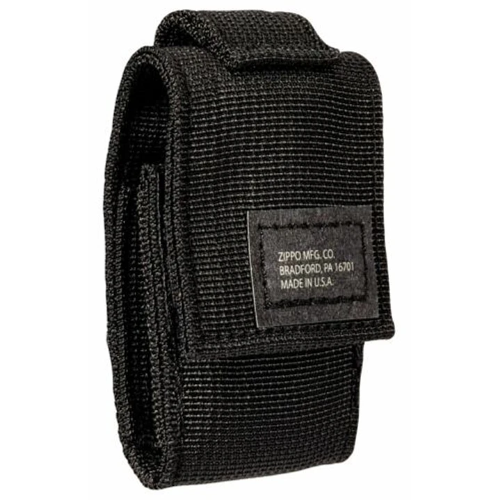  Estuche Zippo Nylon Negro Tactico 1