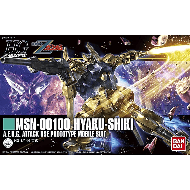 Para armar Gundam Hyaku Shiki High Greuni1/144