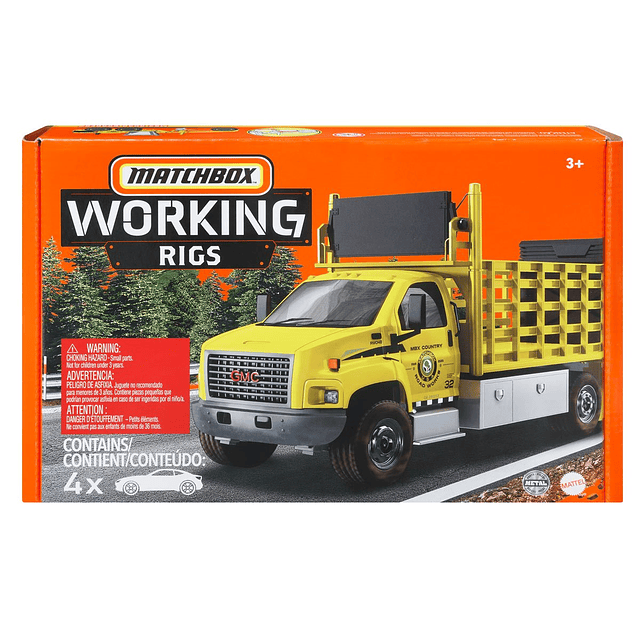 Carro Colección  Matchbox Working Rigs Multipack