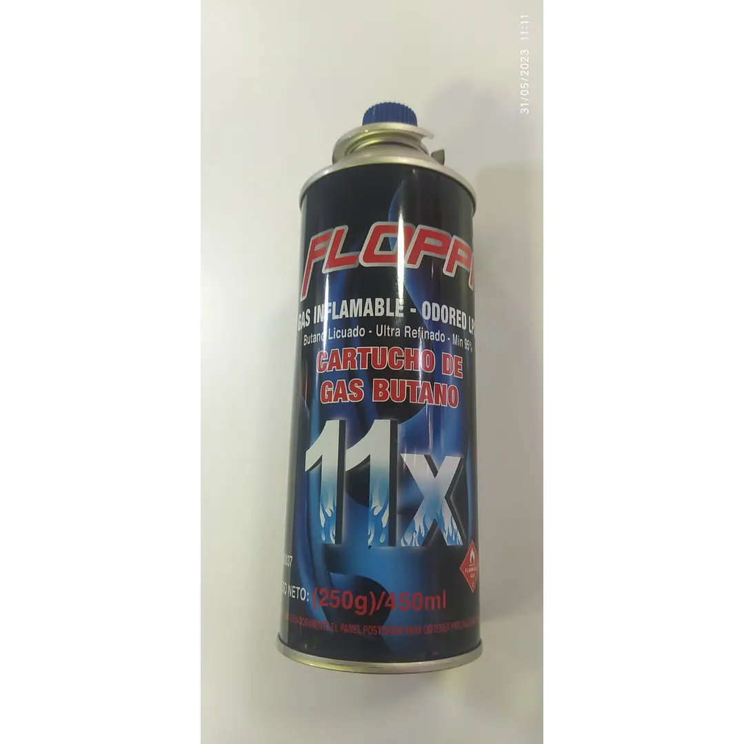  Cartucho de Gas  Butano Floppi Para Soplete 1