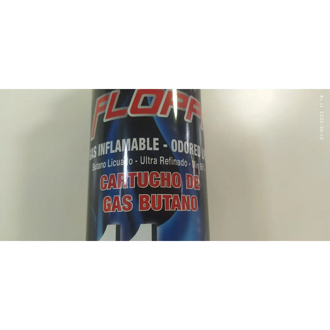  Cartucho de Gas  Butano Floppi Para Soplete 2