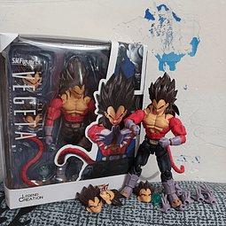 Figura Colección  Dragon Ball Gt Super Saiyan 4 Veget