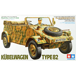 Vehículo para Armar German Kübelwagen Type 82 1/35