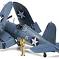 Para armar avion caza Vought F4U-1 Corsair 1/32 - Miniatura 2