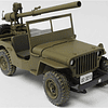 Carro para armar  Godzilla Jeep  Willys Ejército 1/25