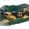 Para armar P-40E Kitty Hawk.1/72.