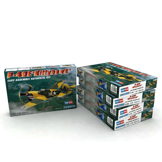 Para armar P-40E Kitty Hawk.1/72.