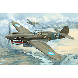Para armar P-40E War Hawk .1/32.