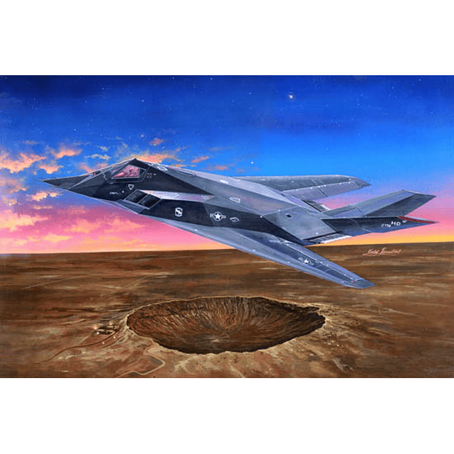 Para armar F-117A Nighthawk 1/32