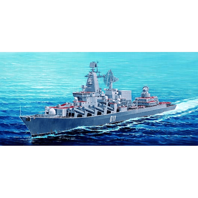 Barco para Armar Russian Navy Varyag 1/350