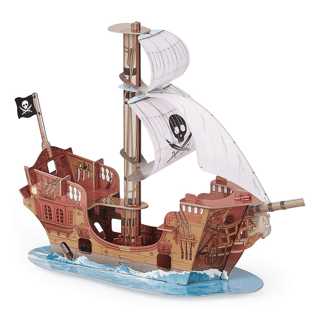 Figura Colección  Barco Pirata 2