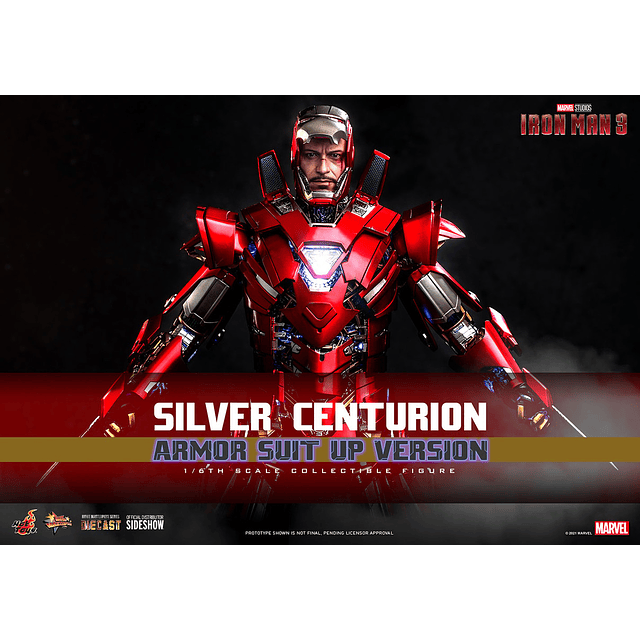 Figura Colección  Silver Centurion (Armor Suit Up1:6