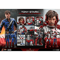 Figura Colección  Tony Stark (Mark V Suit Up Version)