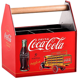  Cubiertero metalico de Coca-Cola