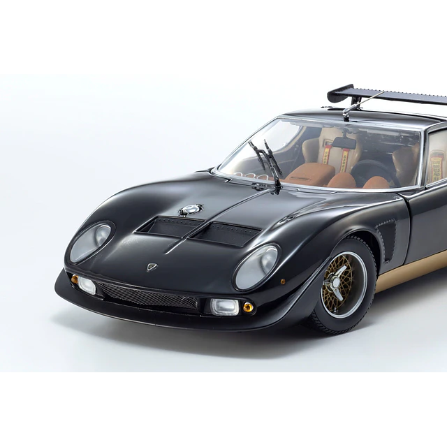 Lamborghini Miura – Vert Métal – ANSON 1/18 – Voiture De Collection (occasion)