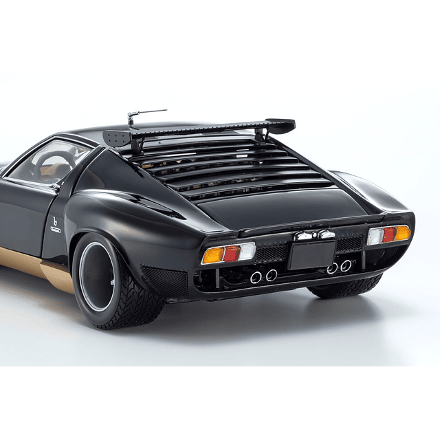Carro Coleccion  Lamborghini Miura SVR  1970 Negro 1/18