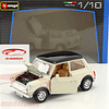 Carro Colección  1969 Mini Cooper Beige 1/18