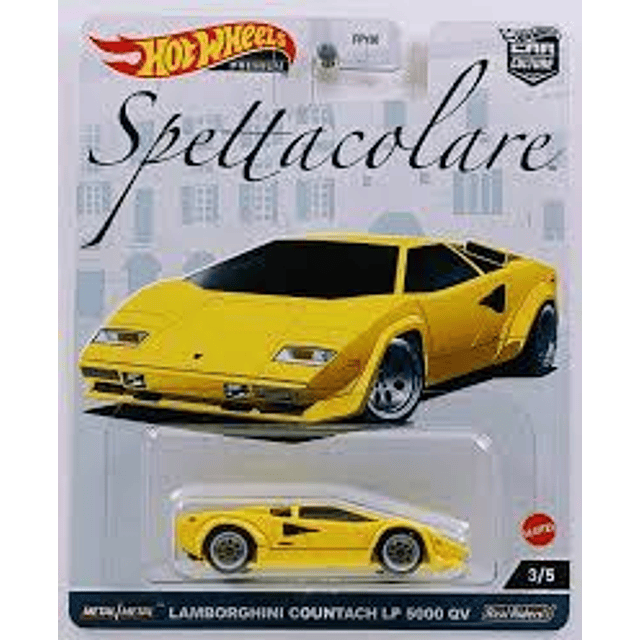 Carro Colección  Hw Lamborghinicountachlp5000Qv1/64