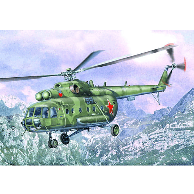 Helicóptero  MI-8MT / MI-17 Hip-H 1/35