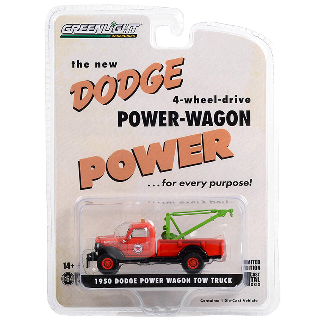 Carro Colección  Texaco1950 Dodge Power Wagontow1/64 1