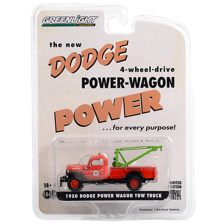 Carro Colección  Texaco1950 Dodge Power Wagontow1/64 1
