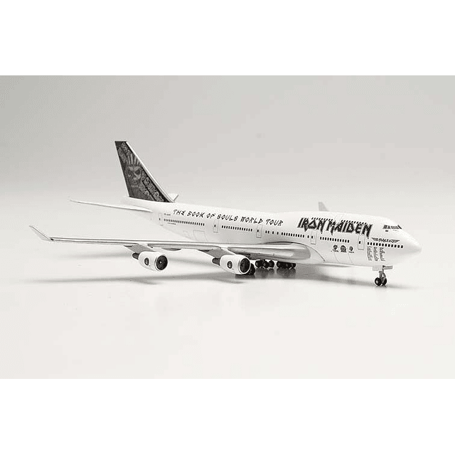 Avión Colección  B747-400 Iron Maiden Ed F 1/500