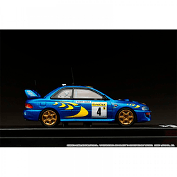 Carro Colección  1/64 Subaru Impreza Wrc 1997 #4 Mo
