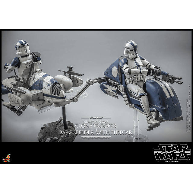 Figura Colección  Hw Clone Trooper And Barc Speed1:6
