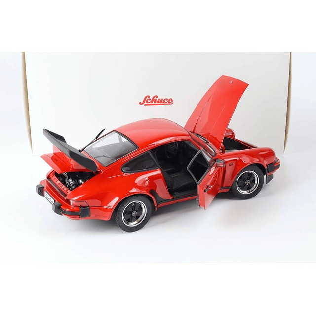 Carro Colección  Porsche Turbo 930 Red 1:12