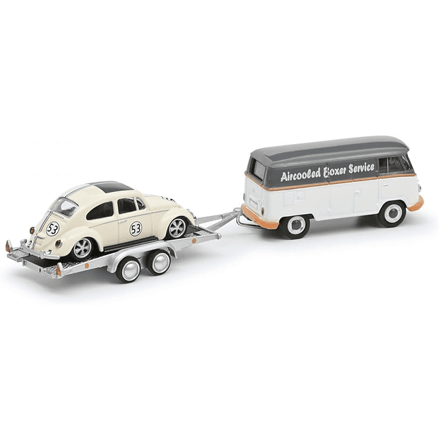 Carro Colección  Vw T1 W.Beetle Aircooled 1:64