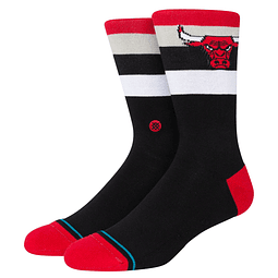  Medias Bulls St Crew Red L