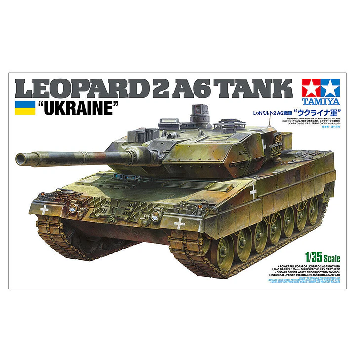 Para armar Leopard 2A6 Tank Ukraine 1/35 1