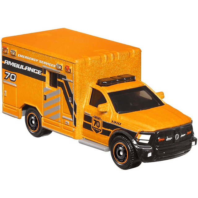 Carro Colección  Ambulancia RAM 2019 edición 70 años 1/64
