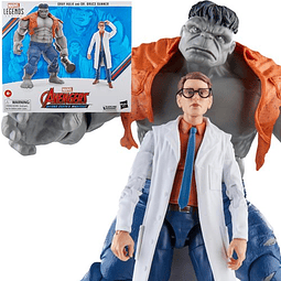 Figura Colección  Gray Hulk&Dr Bruce Banner Avengers