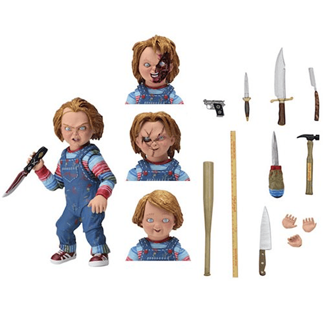 Figura Colección  Childs Play Ultimate Chucky 7-