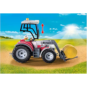  Tractor Grande Con Accesorios