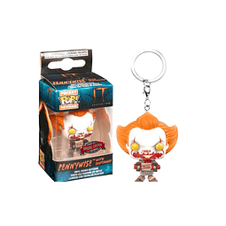 Figura Colección  Key Chain It Pennywise With Balloon