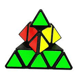 Juego de Mesa Rubik Piramide Stickers