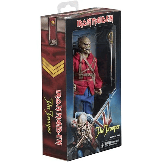 Figura Colección  Iron Maiden Trooper Eddie Action Figure