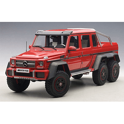 Carro Colección  Mercedes-Benz G63 Amg 6X6 Red 1/18