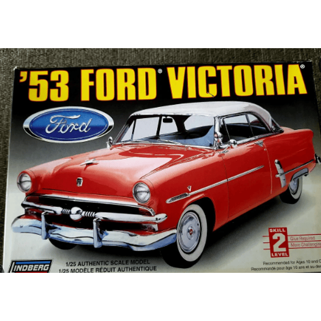 Vehículo para Armar 53 Ford Victoria 1/25