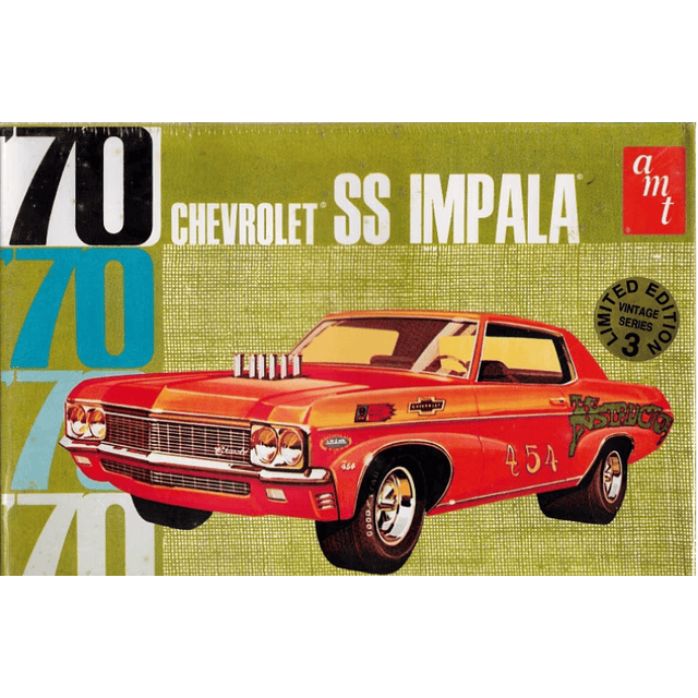 Vehículo para Armar 70 Chevy Impala Ss 1/25