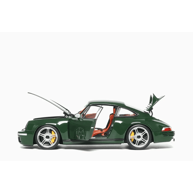 Carro Colección  Ruf Scr-2018 Irish Green 1/18 .