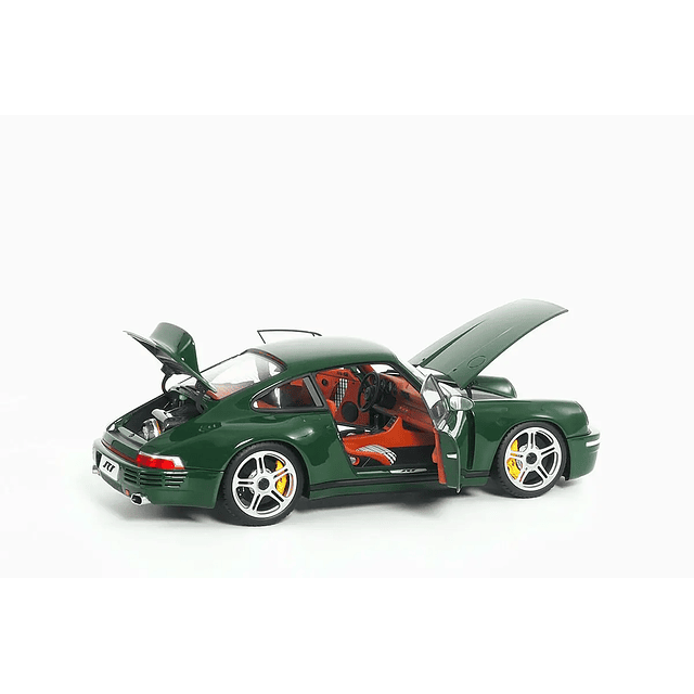 Carro Colección  Ruf Scr-2018 Irish Green 1/18 .