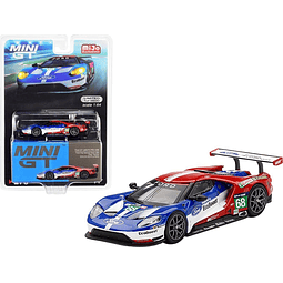 Carro Colección  1:64 Mijo Ford Gt Lmgte #68 2016 Le